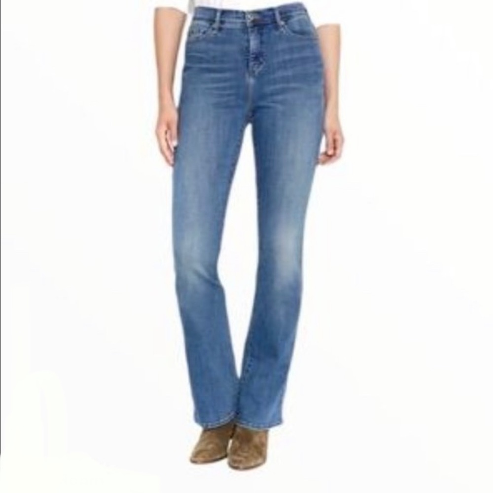 Levi's 512 Perfectly Slimming Boot Cut Jeans High Rise Waist Dark Wash Size 8 L